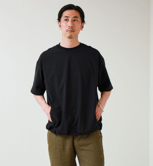 GLOSTER「【COOLMAX/セットアップ着用可能】ポリトロプルオーバーTシャツ」|Tシャツ・カットソー|