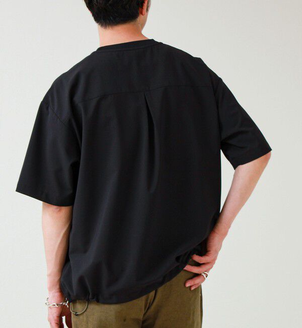 GLOSTER「【COOLMAX/セットアップ着用可能】ポリトロプルオーバーTシャツ」|Tシャツ・カットソー|