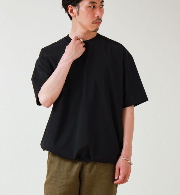 GLOSTER「【COOLMAX/セットアップ着用可能】ポリトロプルオーバーTシャツ」|Tシャツ・カットソー|