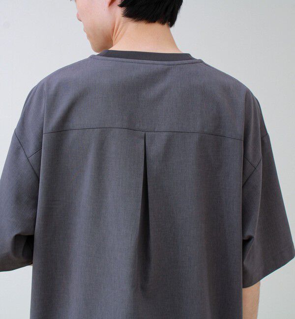 GLOSTER「【COOLMAX/セットアップ着用可能】ポリトロプルオーバーTシャツ」|Tシャツ・カットソー|