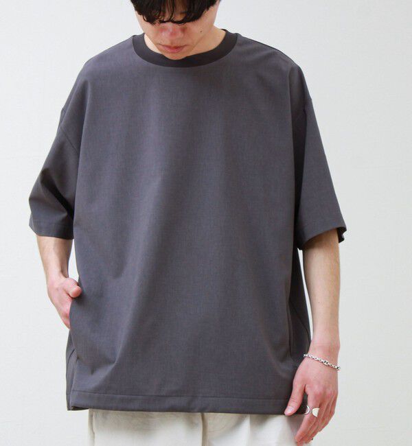 GLOSTER「【COOLMAX/セットアップ着用可能】ポリトロプルオーバーTシャツ」|Tシャツ・カットソー|