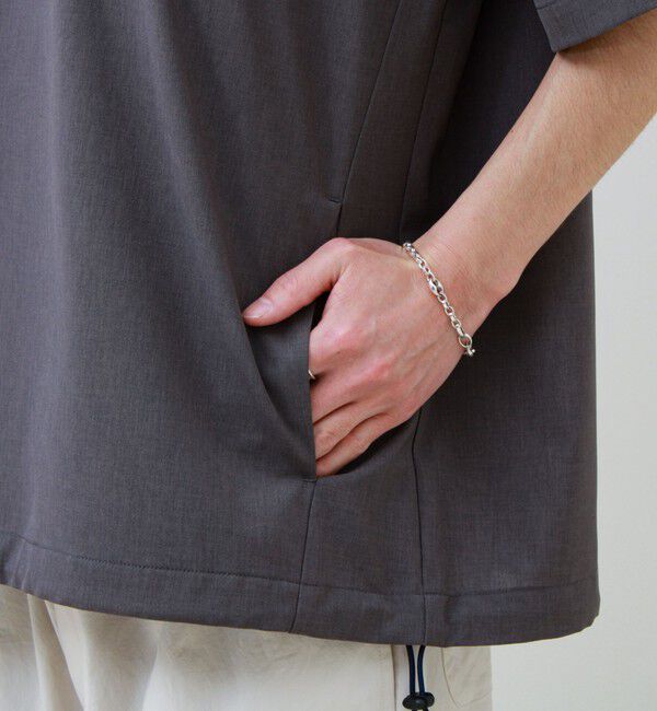 GLOSTER「【COOLMAX/セットアップ着用可能】ポリトロプルオーバーTシャツ」|Tシャツ・カットソー|