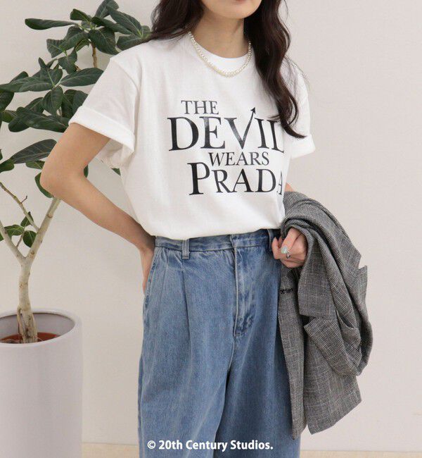 fredy emue「【GOOD ROCK SPEED/グッドロックスピード】The DEVIL wears PRADA半袖Tシャツ 2」|Tシャツ・カットソー|