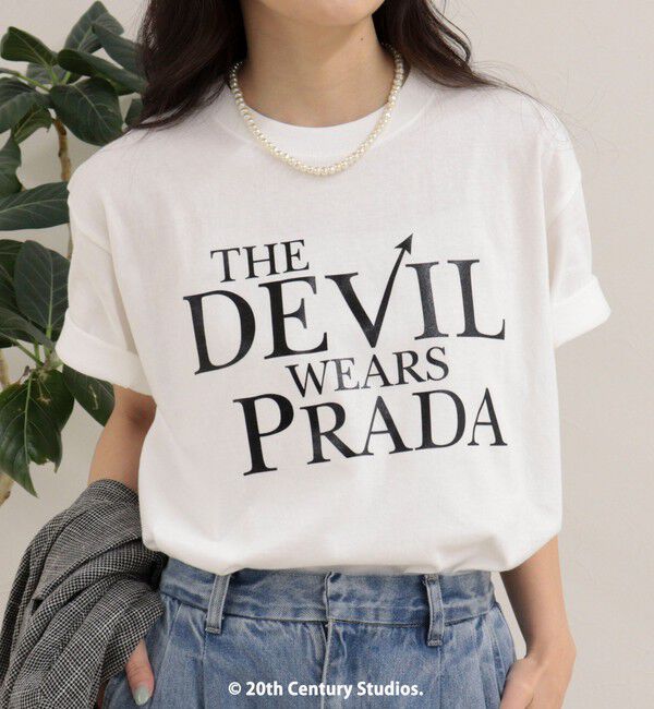fredy emue「【GOOD ROCK SPEED/グッドロックスピード】The DEVIL wears PRADA半袖Tシャツ 2」|Tシャツ・カットソー|