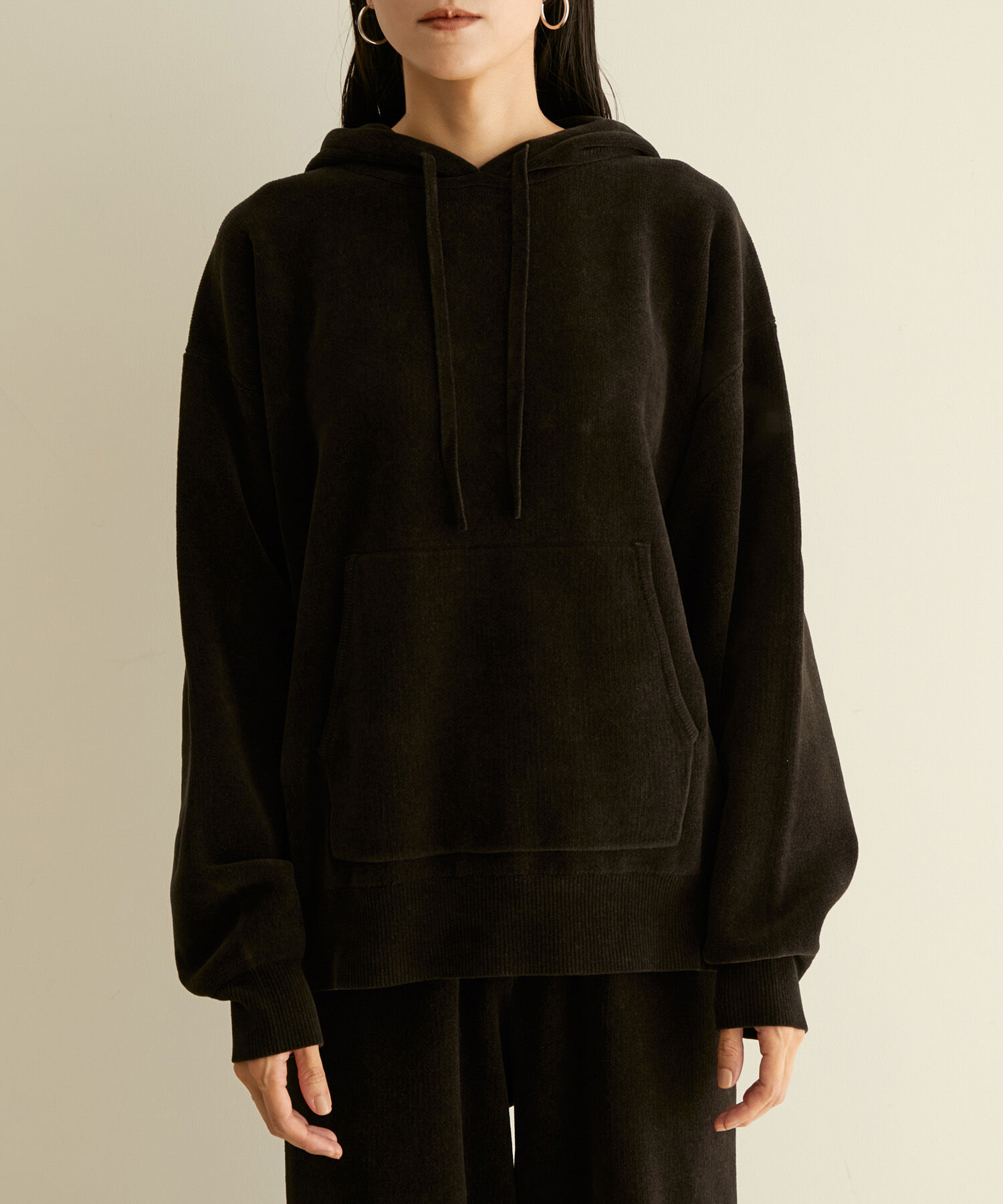 SALON adam et rope'「【極上の肌ざわり】UNISEXプルパーカー-CreamyCotton /クリーミーコットン-」|パーカー|