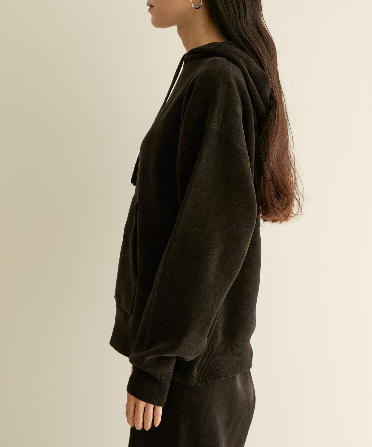 SALON adam et rope'「【極上の肌ざわり】UNISEXプルパーカー-CreamyCotton /クリーミーコットン-」|パーカー|