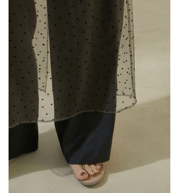 SALON adam et rope'「ドットチュールスカート」|スカート|