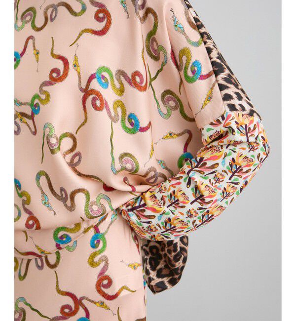 SALON adam et rope'「【LA PRESTIC OUISTON】JANINE SE シルクブラウス」|シャツ・ブラウス|