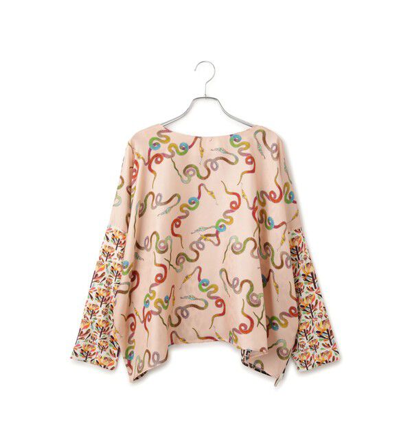 SALON adam et rope'「【LA PRESTIC OUISTON】JANINE SE シルクブラウス」|シャツ・ブラウス|