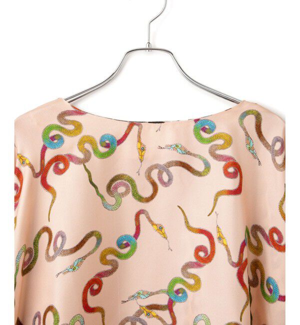 SALON adam et rope'「【LA PRESTIC OUISTON】JANINE SE シルクブラウス」|シャツ・ブラウス|