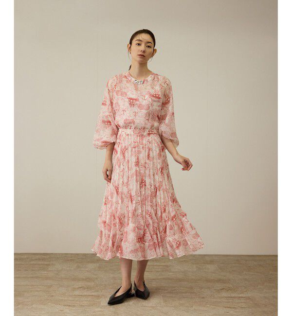 ROPE「トワルドジュイキャミソールセットブラウス」|シャツ・ブラウス|