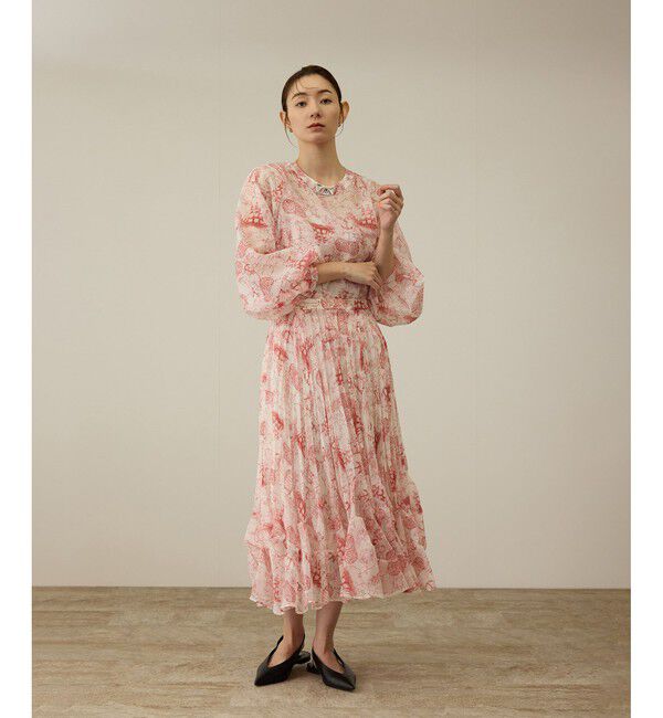 ROPE「トワルドジュイキャミソールセットブラウス」|シャツ・ブラウス|