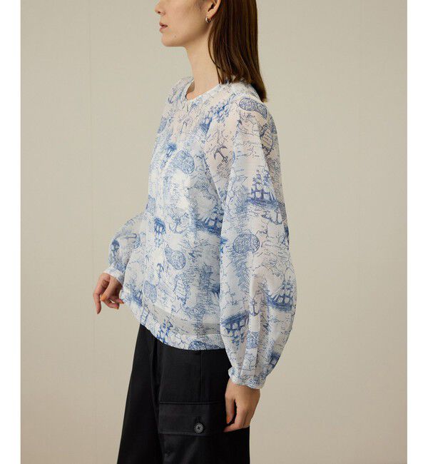 ROPE「トワルドジュイキャミソールセットブラウス」|シャツ・ブラウス|