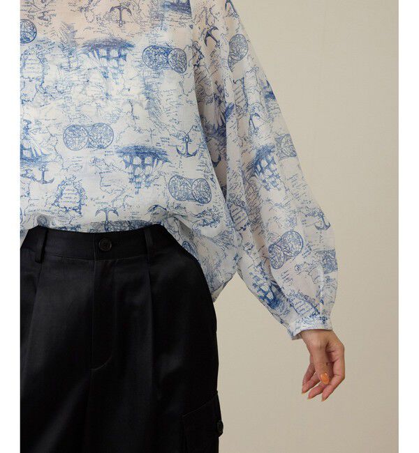 ROPE「トワルドジュイキャミソールセットブラウス」|シャツ・ブラウス|