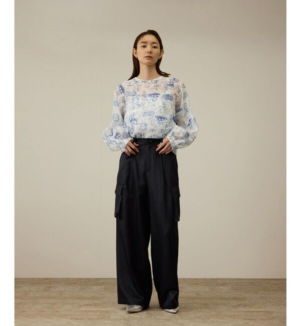 ROPE「トワルドジュイキャミソールセットブラウス」|シャツ・ブラウス|