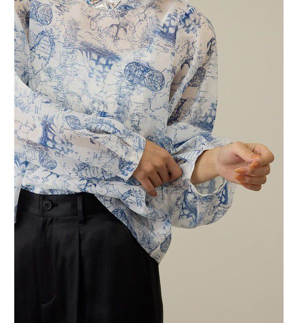 ROPE「トワルドジュイキャミソールセットブラウス」|シャツ・ブラウス|