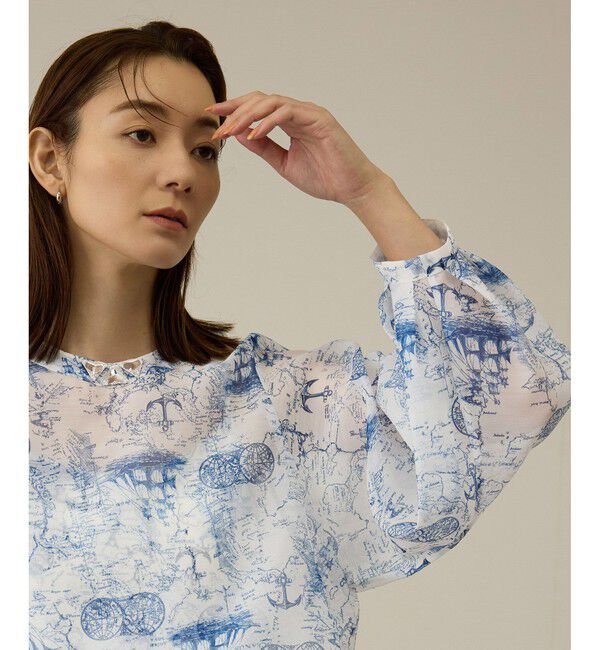 ROPE「トワルドジュイキャミソールセットブラウス」|シャツ・ブラウス|