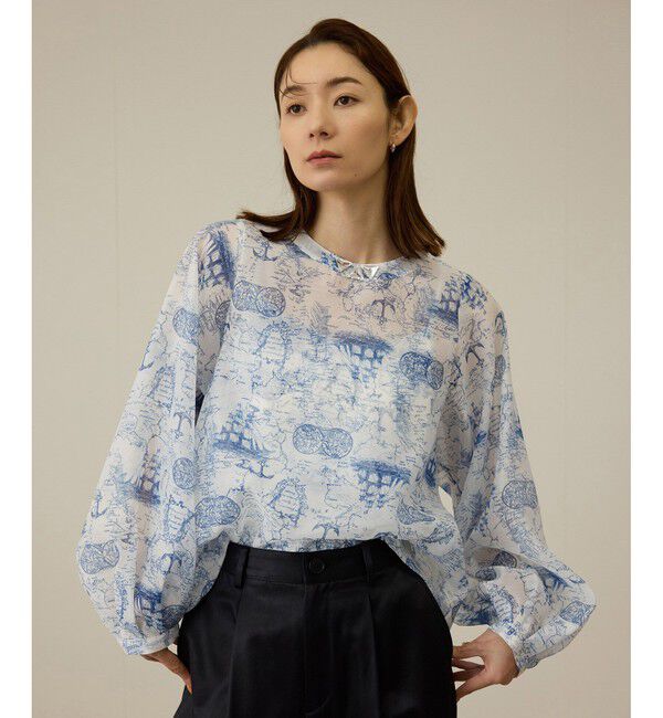 ROPE「トワルドジュイキャミソールセットブラウス」|シャツ・ブラウス|