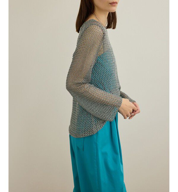 ROPE「ラメコードメッシュプルオーバー/洗える」|その他|