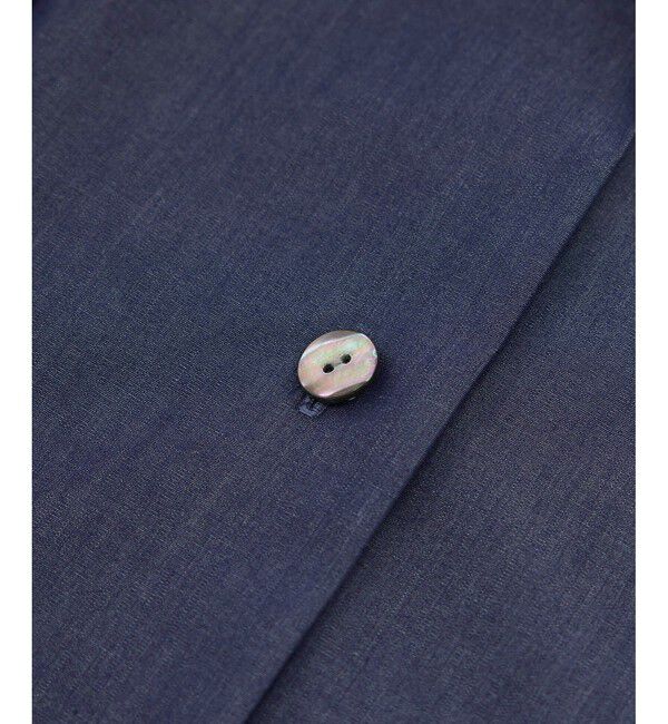 ROPE「【洗える】シャツワンピース（無地・ストライプ）」|ワンピース|