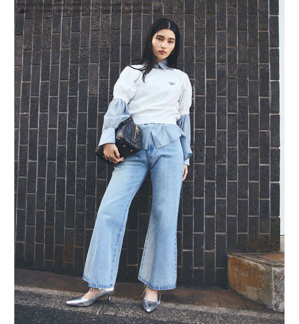 VIS「【Reebok】VIS別注コンパクトニットプルオーバー」|ニット・セーター|シロメイン