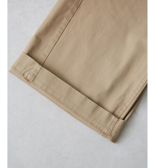 VIS「バレルシルエットコットンパンツ」|チノ|