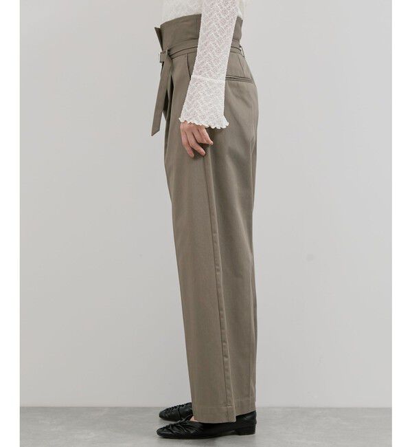 VIS「【洗える】2WAYラップデザインパンツ」|チノ|