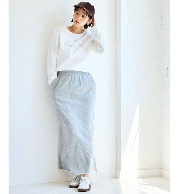 VIS「フォト＆ロゴアソートロングスリーブTシャツ」|Tシャツ・カットソー|