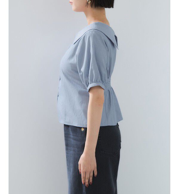 VIS「ビックカラーシャツブラウス」|シャツ・ブラウス|