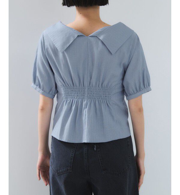 VIS「ビックカラーシャツブラウス」|シャツ・ブラウス|