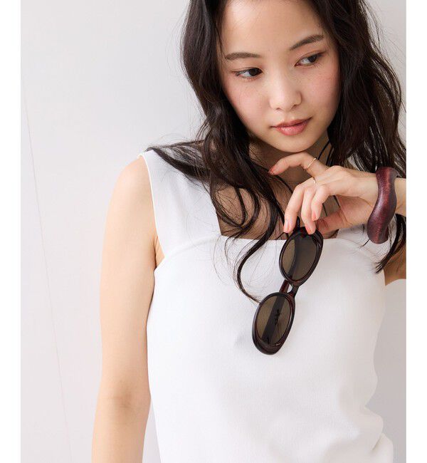 VIS「オーバル型カラーファッショングラス」|サングラス|
