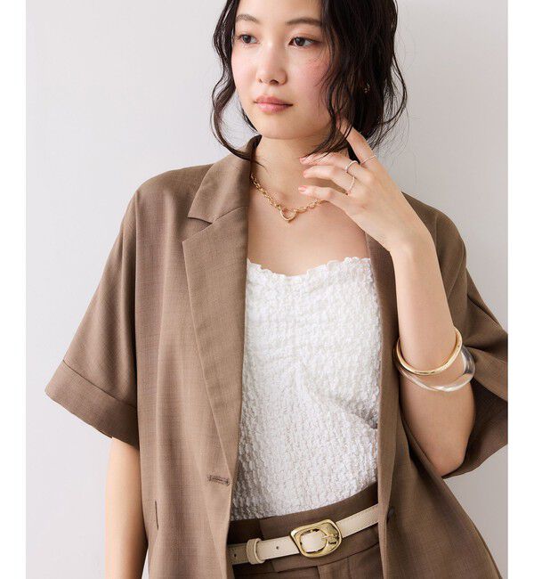 VIS「ハートリングトップチェーンネックレス」|ネックレス|