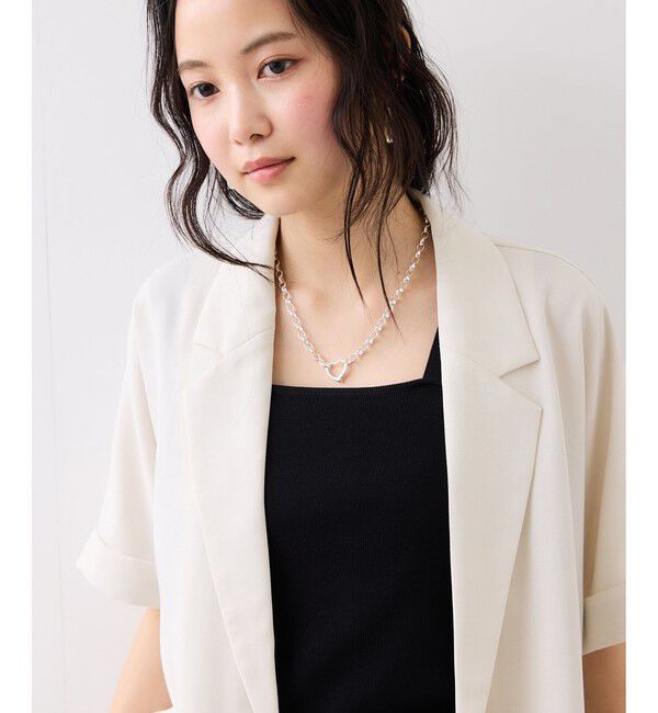 VIS「ハートリングトップチェーンネックレス」|ネックレス|