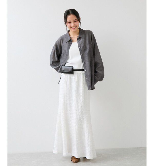 VIS「シアーデニムシャツ」|シャツ・ブラウス|