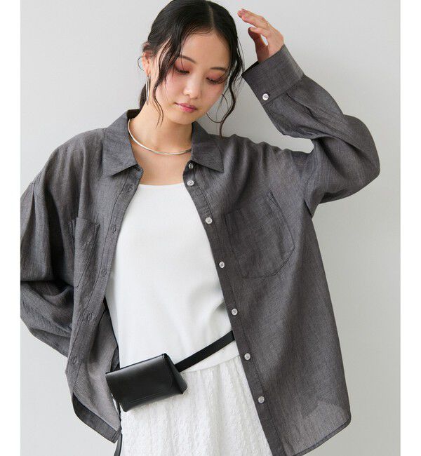 VIS「シアーデニムシャツ」|シャツ・ブラウス|