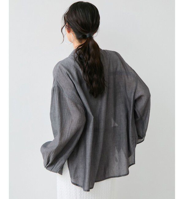 VIS「シアーデニムシャツ」|シャツ・ブラウス|