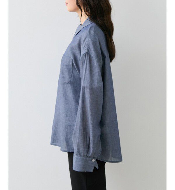 VIS「シアーデニムシャツ」|シャツ・ブラウス|