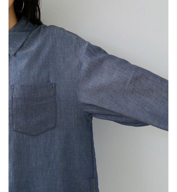 VIS「シアーデニムシャツ」|シャツ・ブラウス|