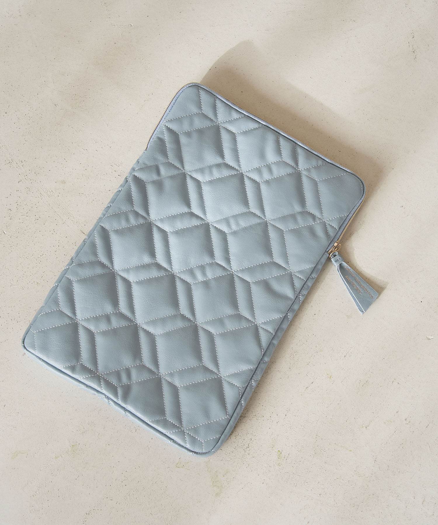 ROPE PICNIC PASSAGE「キルティングPCケース」|その他|ブルー(44)