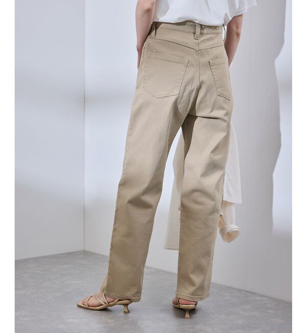 Rope&rsquo;Picnic「【新色追加】【ウエスト革命デニム】ウエストシェイプハイライズマムジーンズ」|デニム|