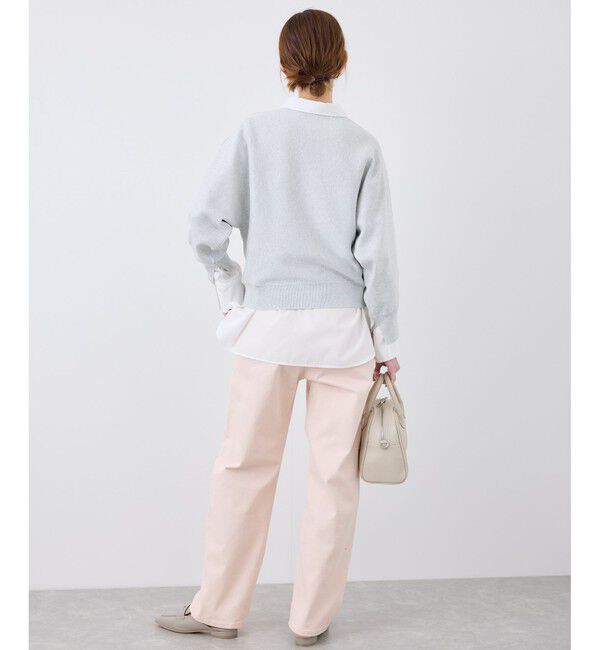 Rope&rsquo;Picnic「【新色追加】【ウエスト革命デニム】ウエストシェイプハイライズマムジーンズ」|デニム|