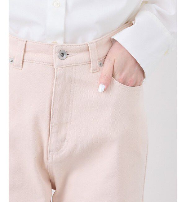 Rope&rsquo;Picnic「【新色追加】【ウエスト革命デニム】ウエストシェイプハイライズマムジーンズ」|デニム|