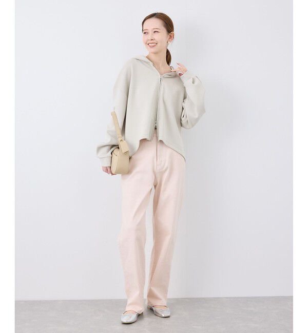 Rope&rsquo;Picnic「【新色追加】【ウエスト革命デニム】ウエストシェイプハイライズマムジーンズ」|デニム|