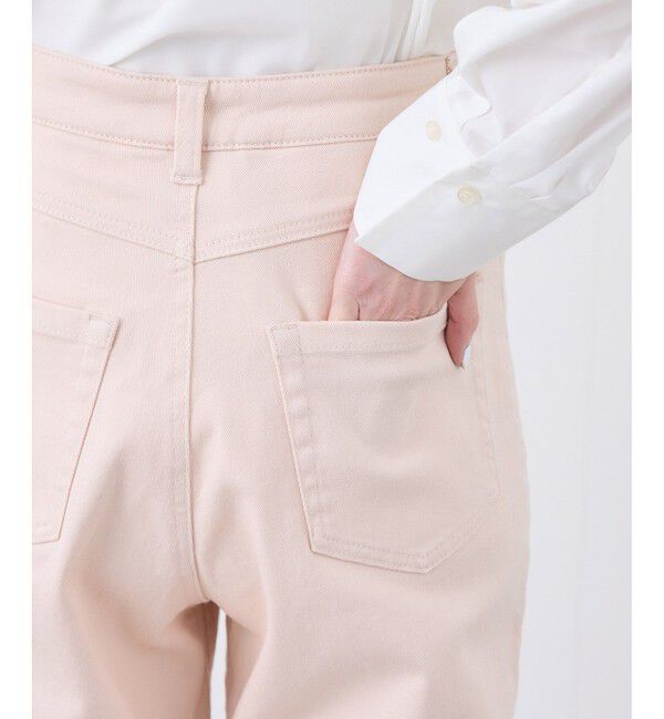 Rope&rsquo;Picnic「【新色追加】【ウエスト革命デニム】ウエストシェイプハイライズマムジーンズ」|デニム|