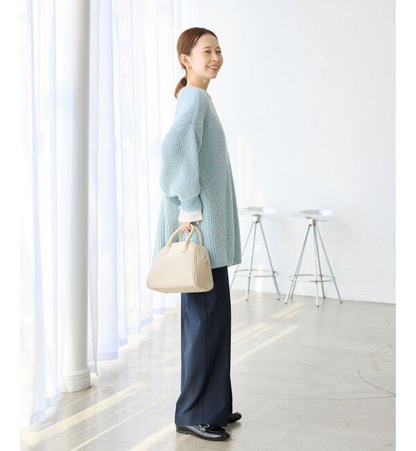 Rope&rsquo;Picnic「【emur/エミュール】ブークレニットチュニック」|ニット・セーター|