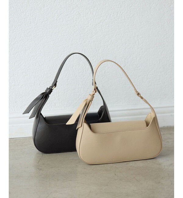 ROPE PICNIC PASSAGE「リボンディテールワンハンドルバッグ」|ハンドバッグ|