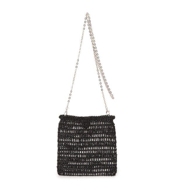 ROPE PICNIC PASSAGE「メタリックヤーンミニチェーンショルダーバッグ」|ショルダー・メッセンジャー|
