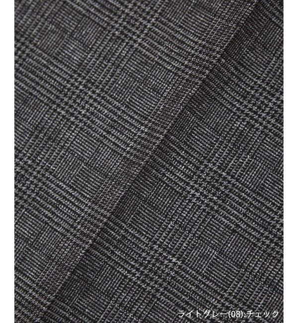 Rope&rsquo;Picnic「【低身長・小柄さんサイズ】レディハンサムシリーズ ウールライクウエストタックセミワイドパンツ」|スラックス|