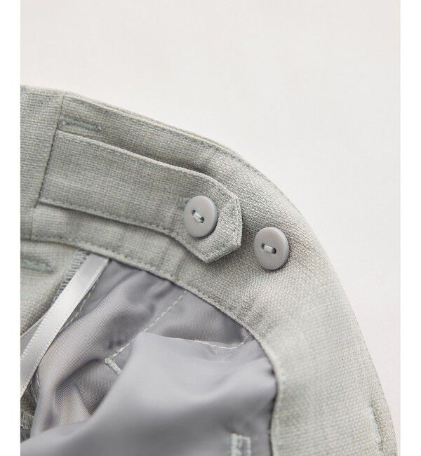 Rope&rsquo;Picnic「カナパ ベルト付きワイドパンツ/セットアップ対応・UV・抗菌防臭・接触冷感」|チノ|