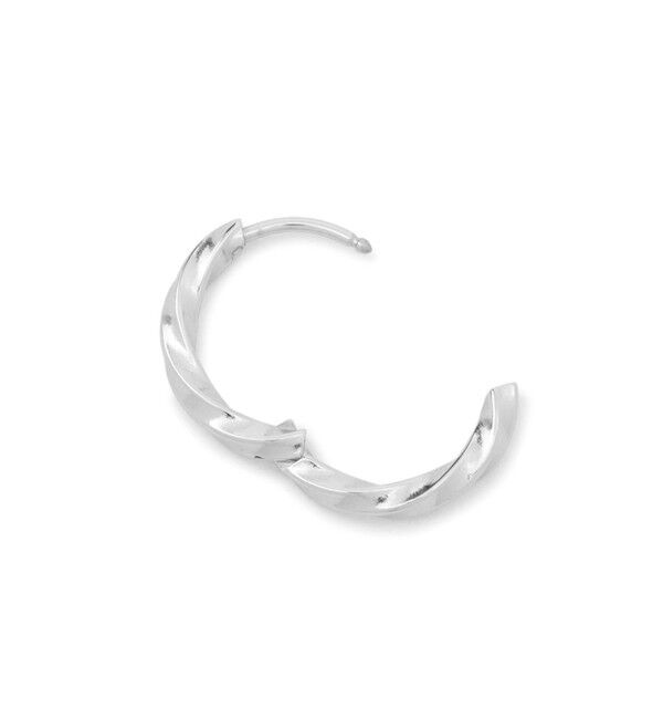 ROPE PICNIC PASSAGE「ステンレスカット入りフープピアス」|ピアス|